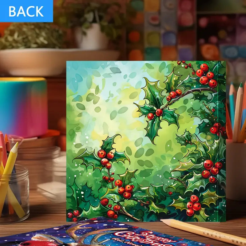 Merry Christmas coloring book värityskirja