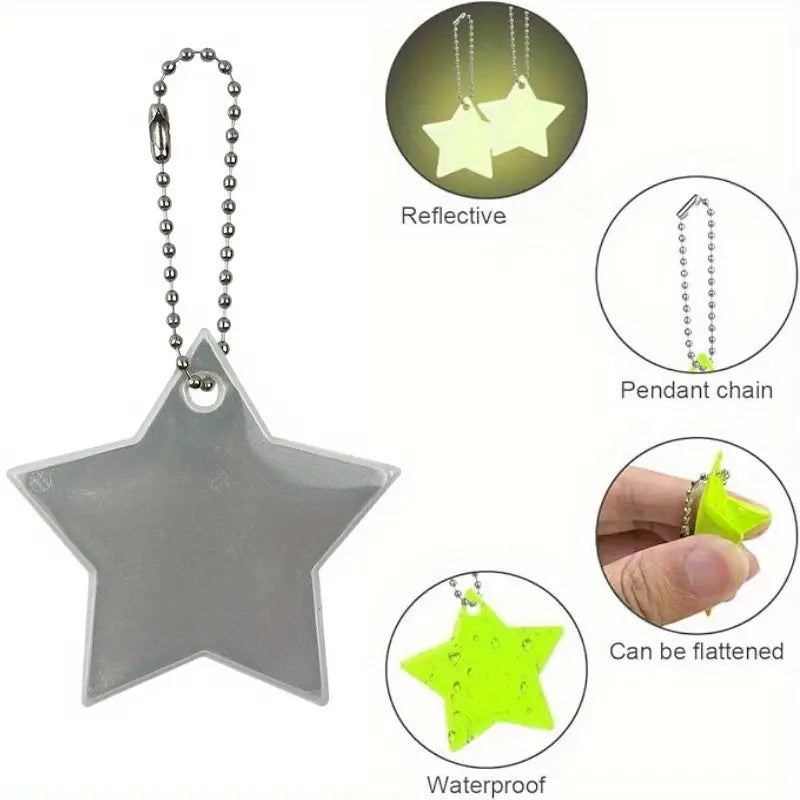 Reflective key chain