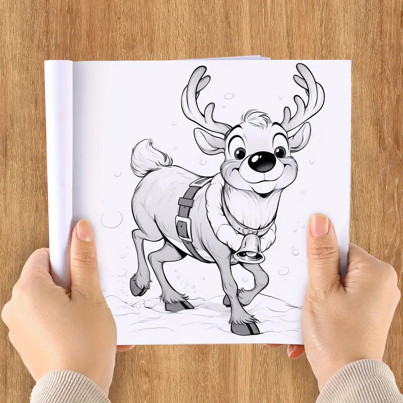 Merry Christmas coloring book värityskirja