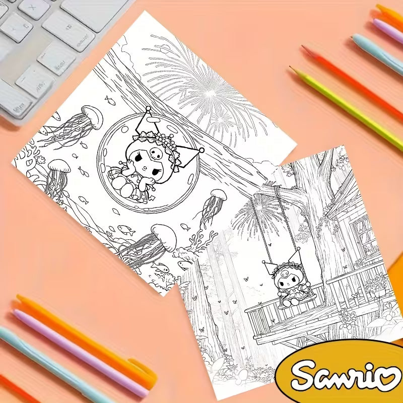 Kuromi-värityskirja