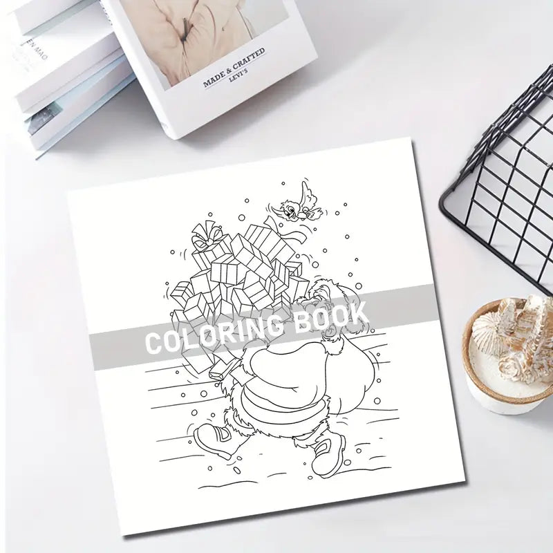 Merry Christmas coloring book värityskirja