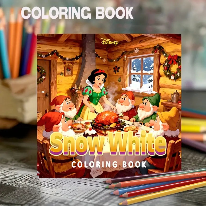 Disney Snow white coloring book värityskirja