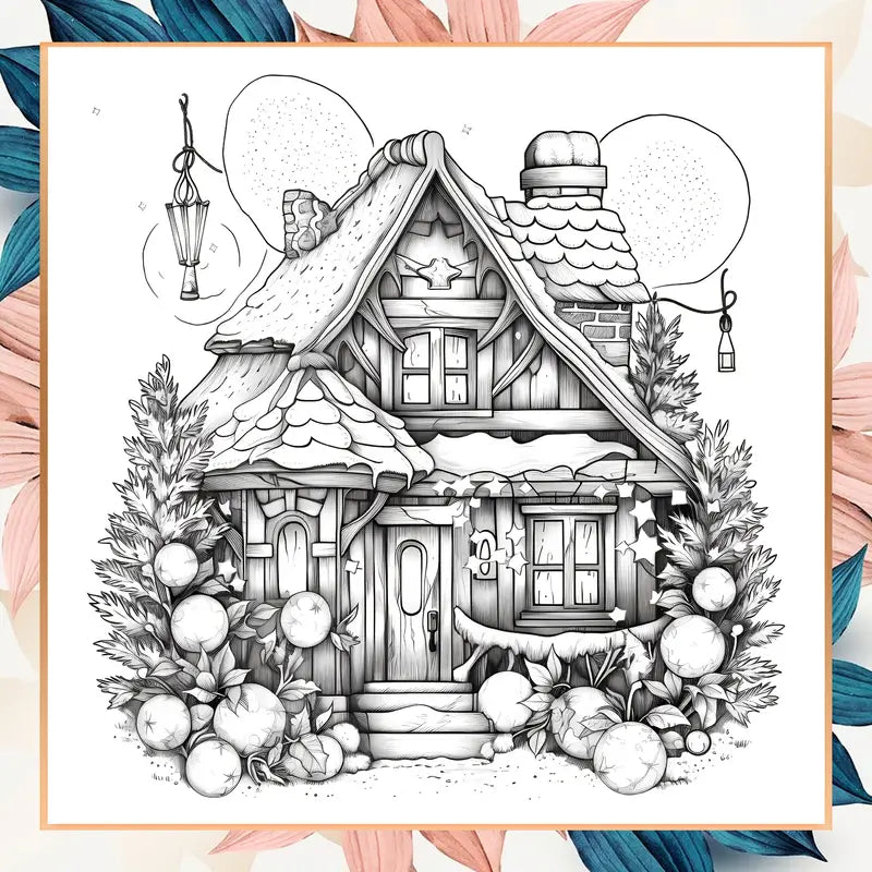 Winter warmth coloring book värityskirja