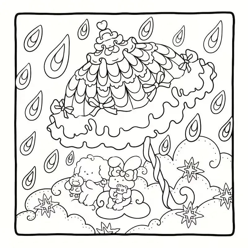 Lähikuva Patterns World -värityskirjan sivusta, jossa on selkeitä ja symmetrisiä kukkakuvioita. Sivun vieressä on laadukkaita alkoholitusseja ja pastellinsävyisiä kyniä.