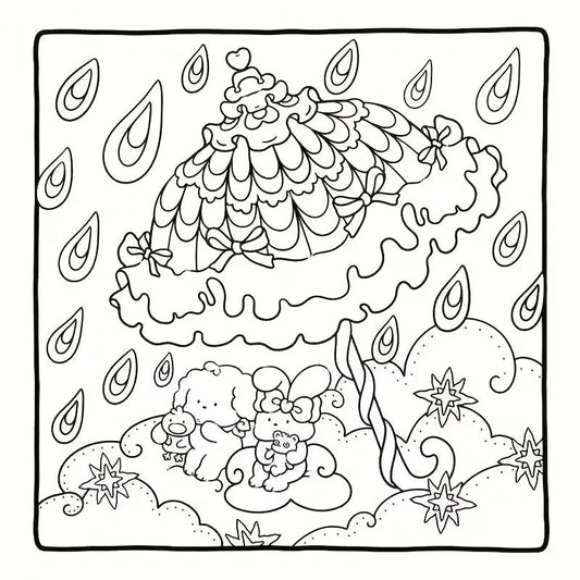 Lähikuva Patterns World -värityskirjan sivusta, jossa on selkeitä ja symmetrisiä kukkakuvioita. Sivun vieressä on laadukkaita alkoholitusseja ja pastellinsävyisiä kyniä.