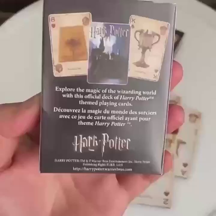 Harry potter korttipakka