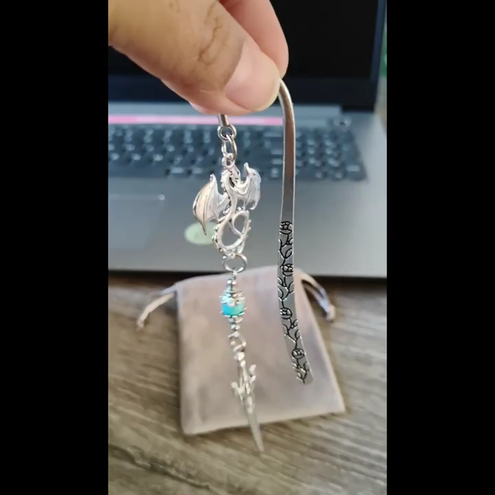 Fantasia-miekka-kirjanmerkkisetti